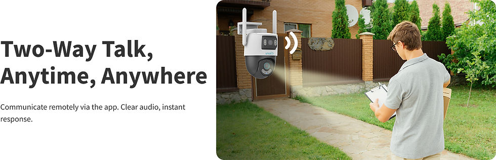 Miniatura: Camara WiFi Doble Lente Uniarch Uho-P2S-M33F34 | 6MP Exterior