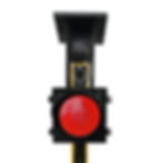 Semaforo Solar LED Color Fijo AXCSS AX-SM922 | Señalización 20cm