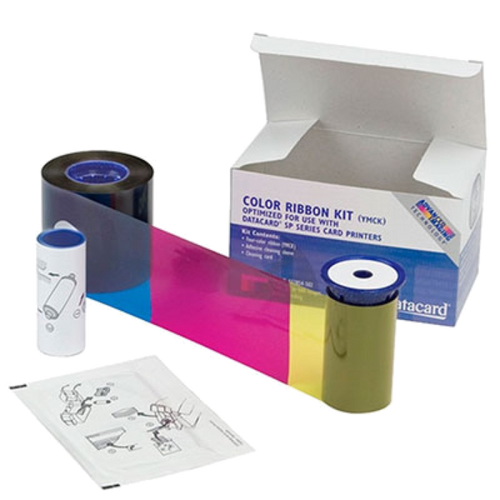 535700004R002 DATACARD YMCKT Ribbon Color para 500 Impresiones