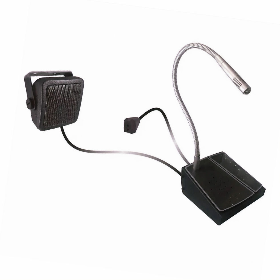 Intercomunicador de Ventanilla AXCSS AX-ICOMLX | Comunicacion Sin Contacto