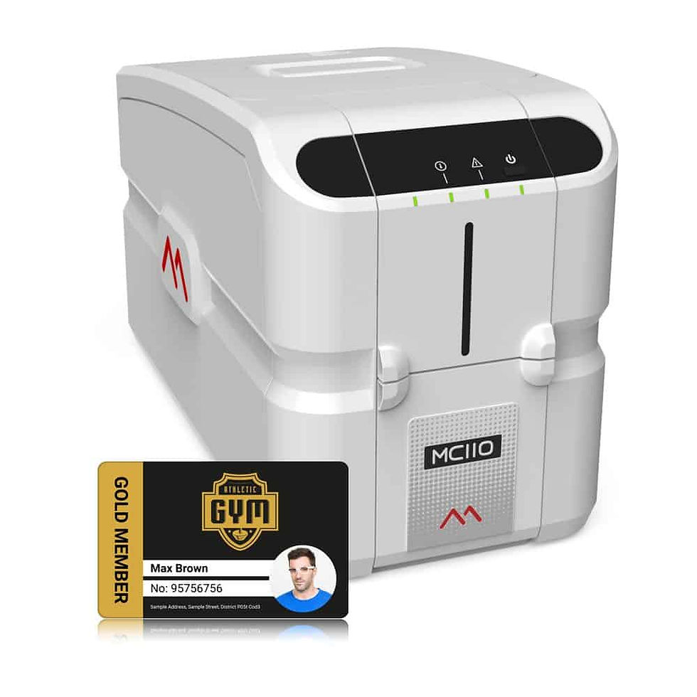 Impresora de Carnets a dos caras MATICA MC110 DUPLEX 300 dpi conexion USB