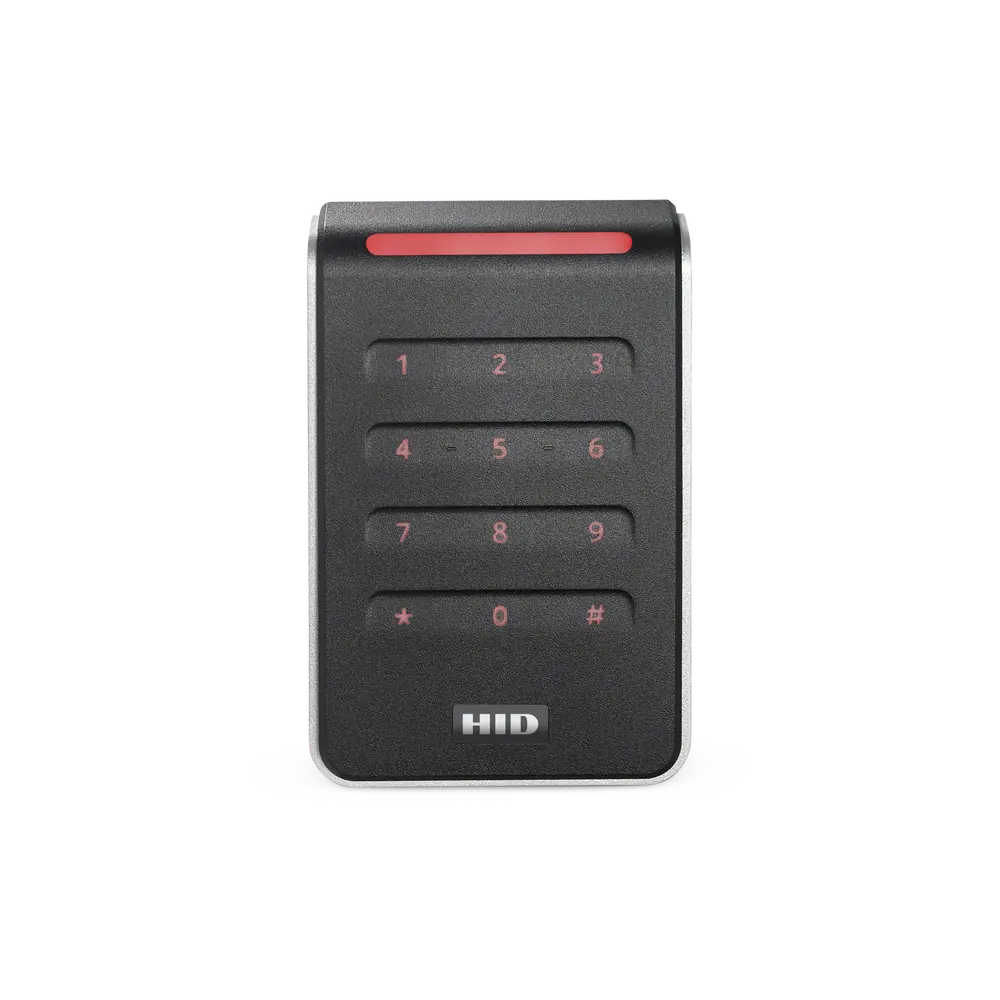 Lector de Proximidad SIGNO R40KF MultiClass Prox NFC BLE Con Teclado | HID