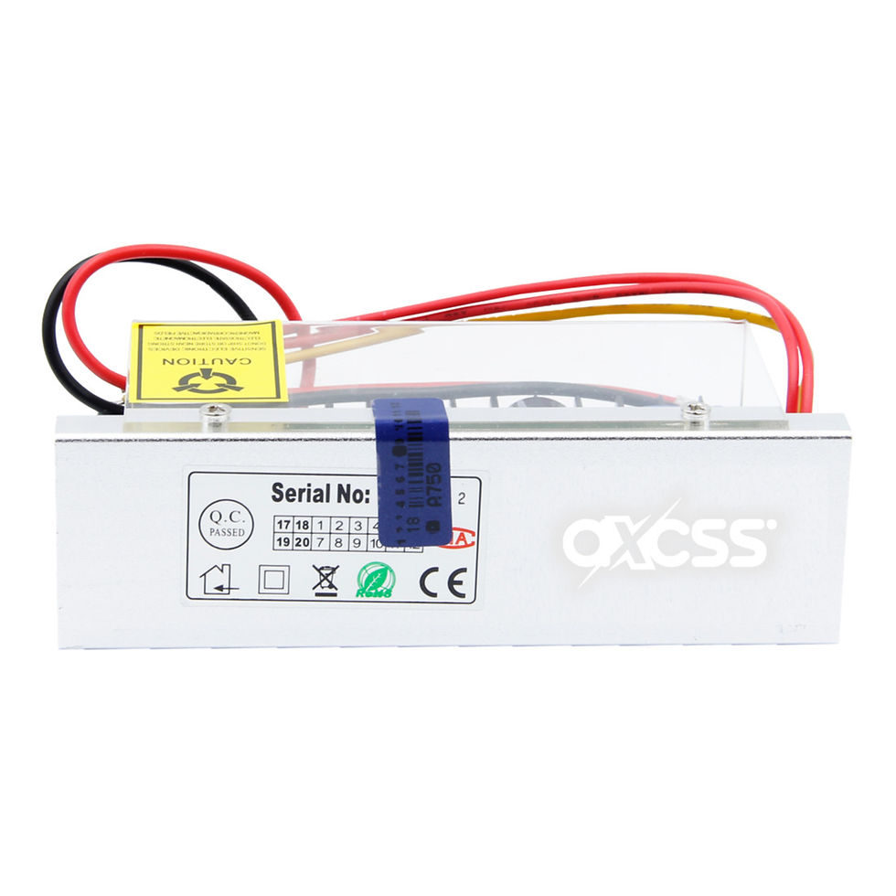 Fuente de Poder 12VDC 5A Switchada cargadora de Batería AX-FP125 | AXCSS