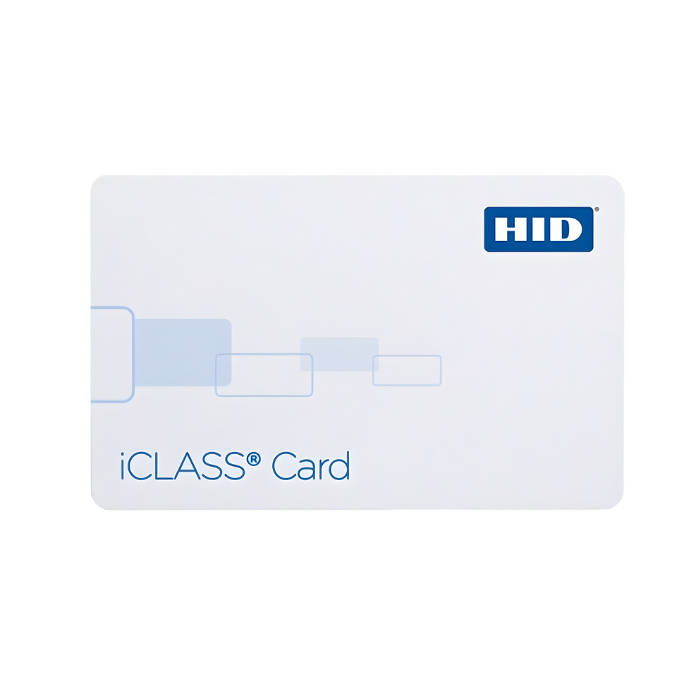 Tarjetas HID iCLASS 2004CGGNN Pack 10 | Memoria Biométrica