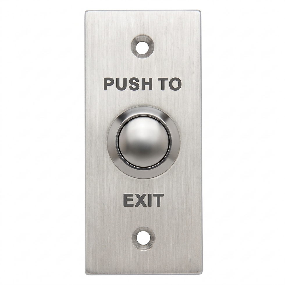 Botón de Salida AXCSS AX-K820N | Aluminio Slim de Uso Rudo