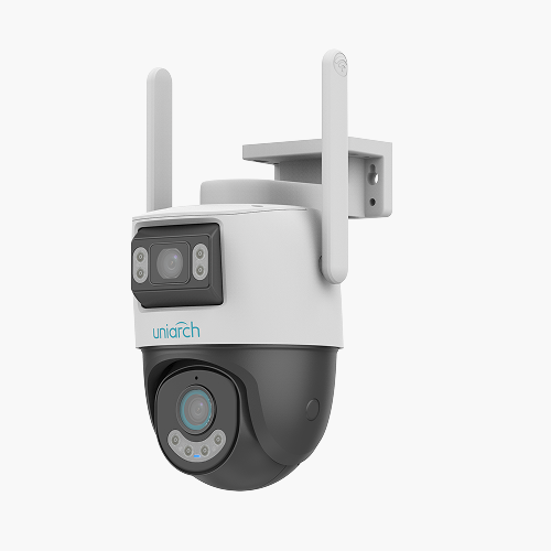 Camara WiFi Doble Lente Uniarch Uho-P2S-M33F34 | 6MP Exterior