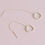 Thumbnail: Textured circle sterling silver threaders
