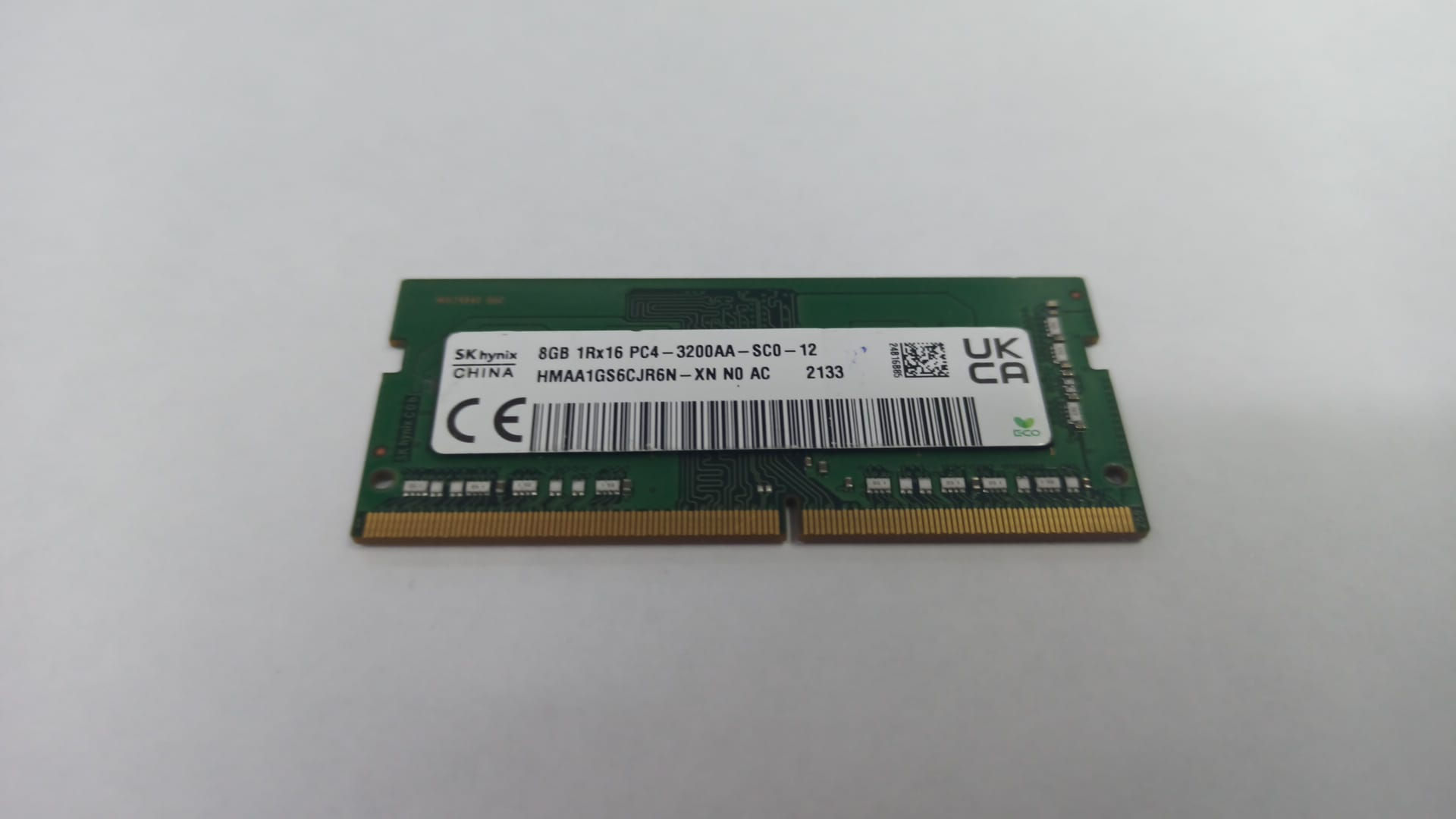 SK Hynix HMAA1GS6CJR6N-XN 8GB DDR4 3200MHz CL16 Orijinal Çıkma Notebook RAM
