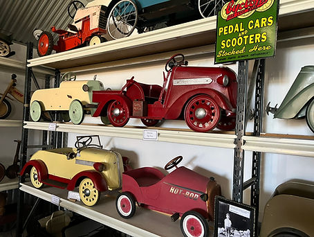 Pedal car collection
