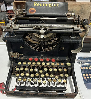 Antique typewriter