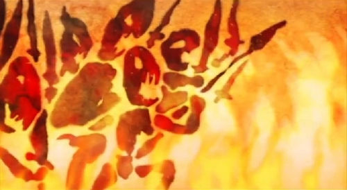 Demise's armies marching on hylian territory--likely the Lanayru Region and the Temple of Time.