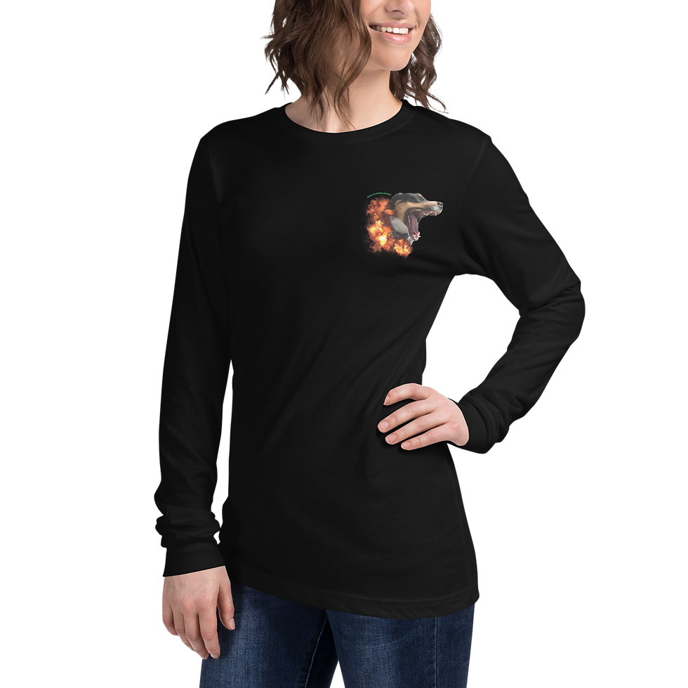 Thumbnail: Small Action Pup - Unisex Long Sleeve Tee