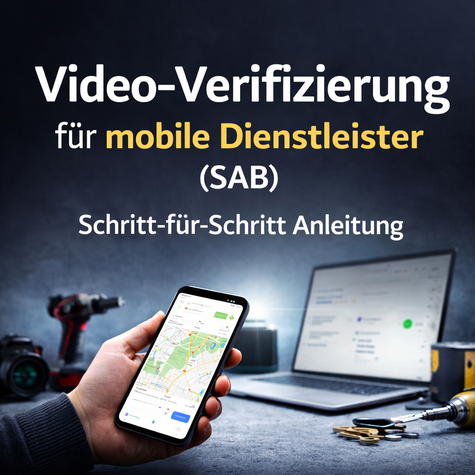 Video-Verifizierung für mobile Dienstleister (SAB)
