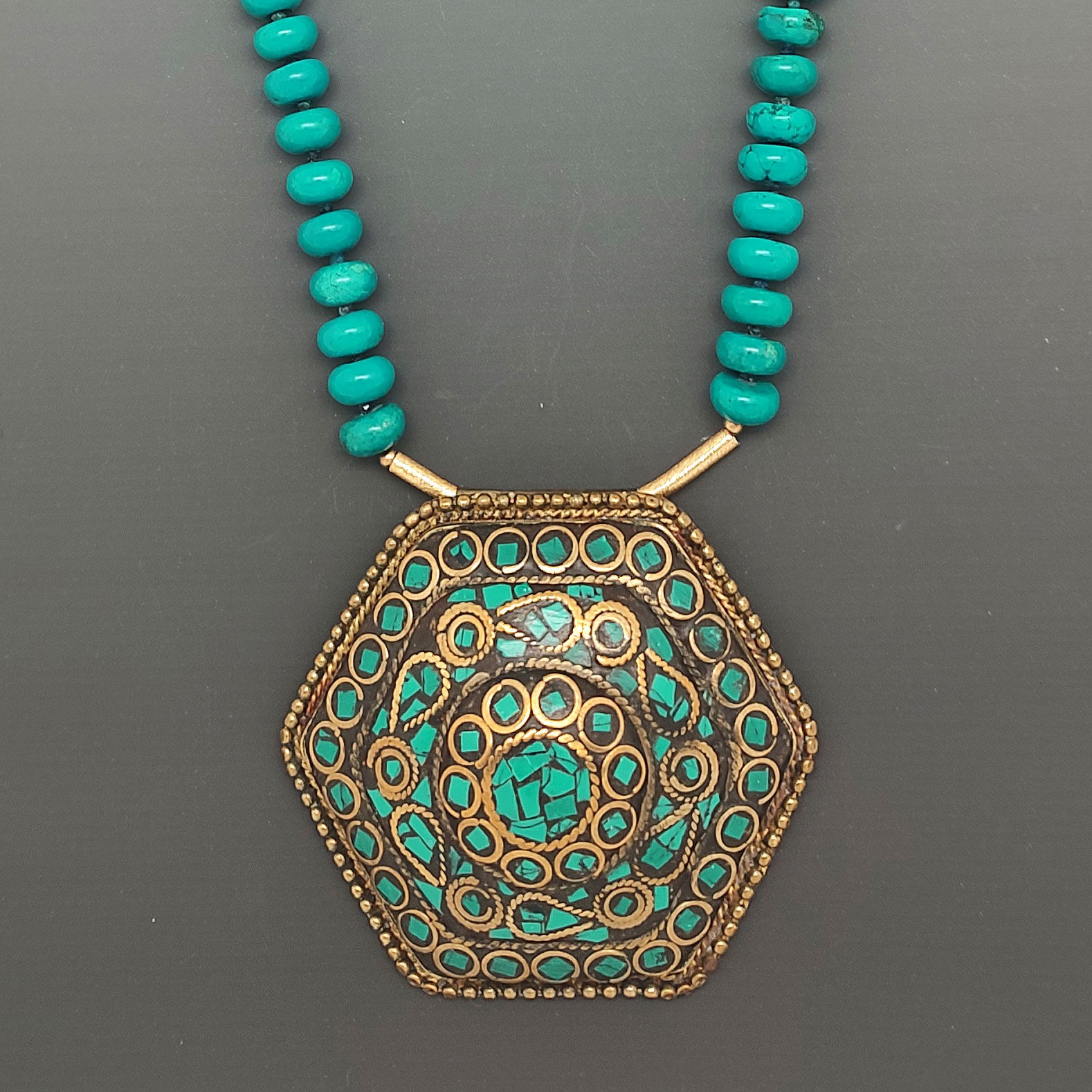 Tibetan Turquoise Necklace