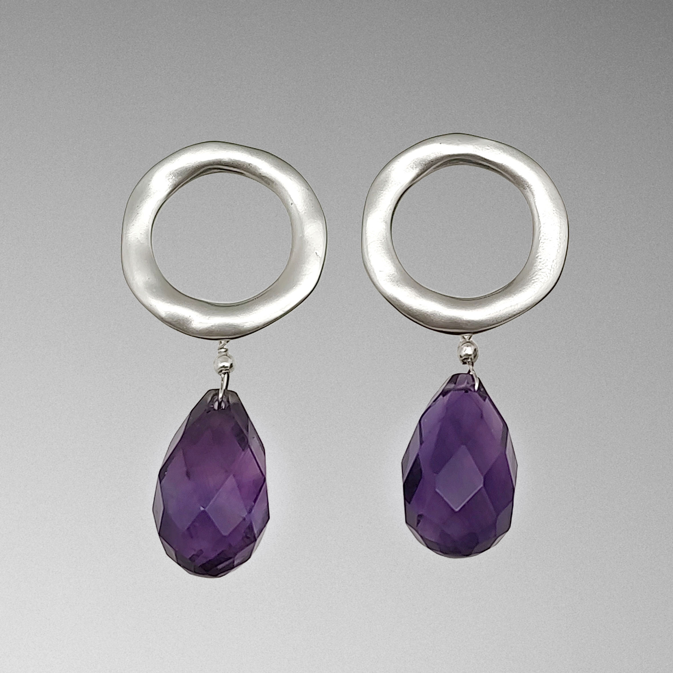 Amethyst Earrrings
