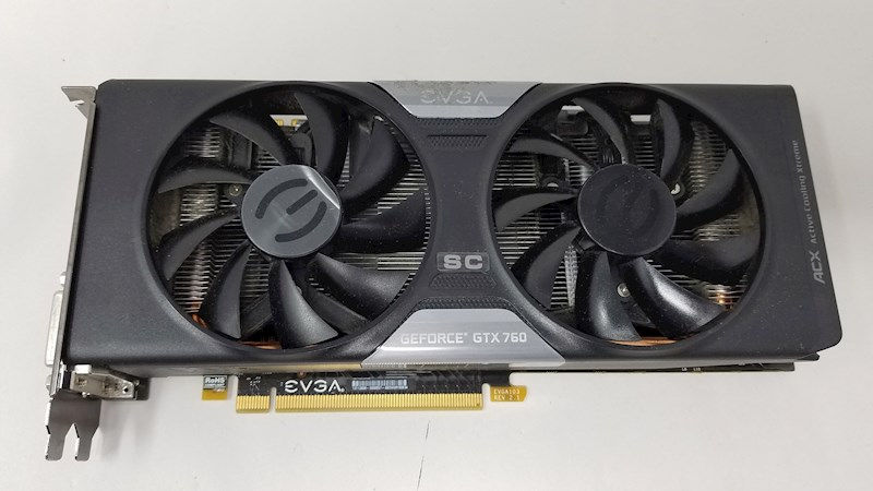 Thumbnail: EVGA GeForce GTX 760 Superclocked - graphics card - GF GTX 760 - 2 GB Specs