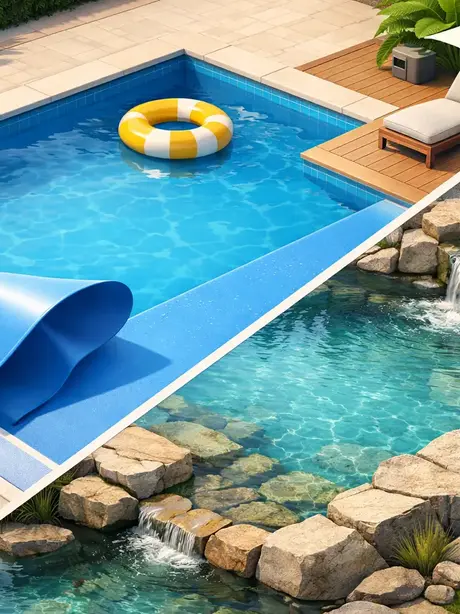 Rénover piscine liner par bassin minéral