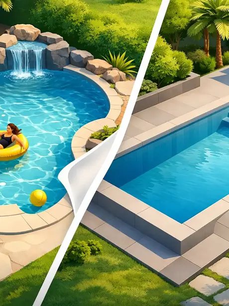 Résine ou piscine monolithique ? Le vrai choix