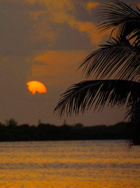 Sunset on a Rainy Day