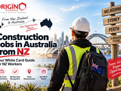 Construction Jobs in Australia | White Card Guide for NZ Workers