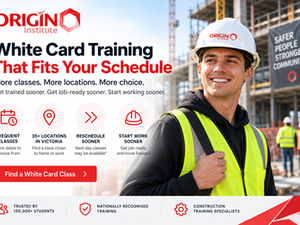 Flexible White Card Training in Victoria: More Classes, Less Waiting