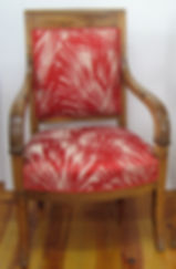Fauteuil tissu le liévre