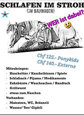 Was ist mitzubringen u. was vorhanden