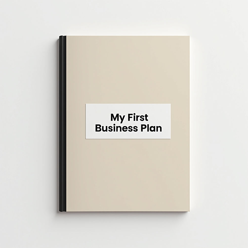 My First Business Plan