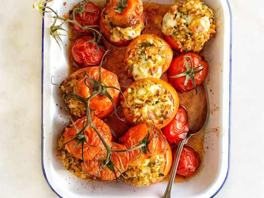 Bulgur & Herb Mahshi Tomatoes