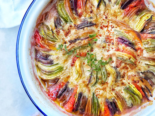 Tahini Vegetable Ratatouille