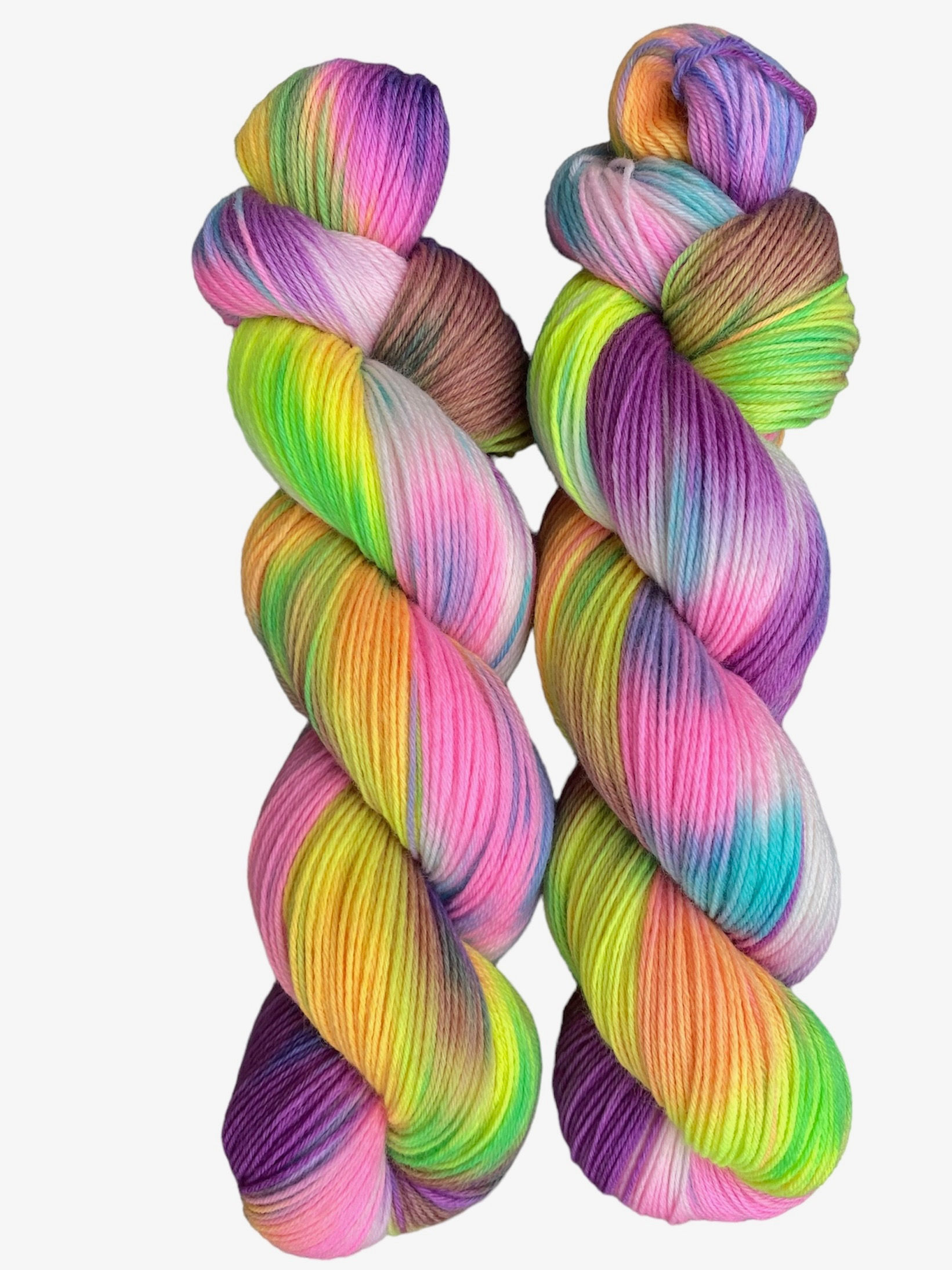 Fire cracker Dk sock yarn