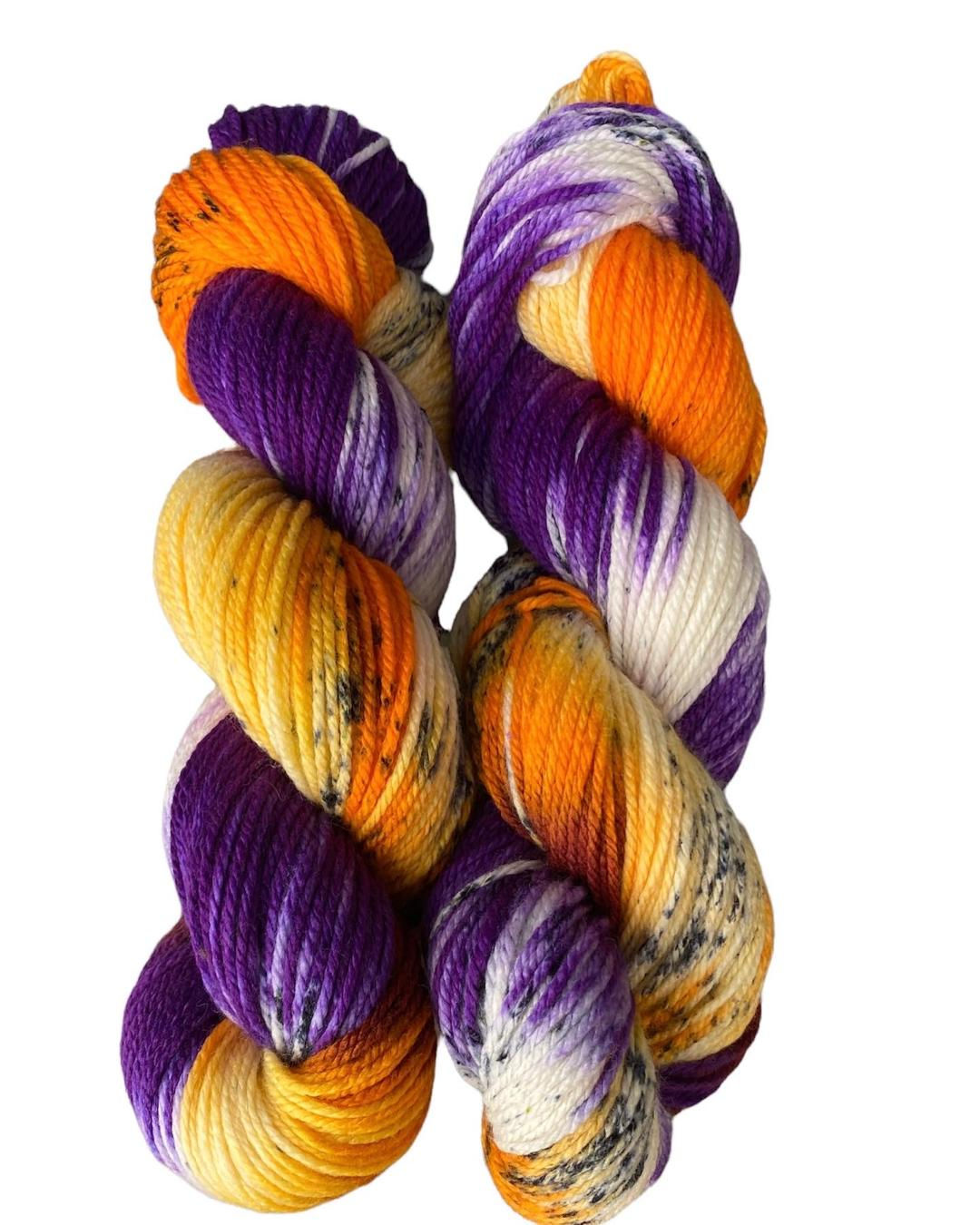 Pumpkin spice Dk sock yarn