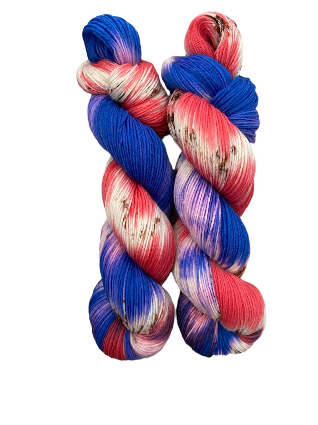 Union Jack 4ply sock yarn