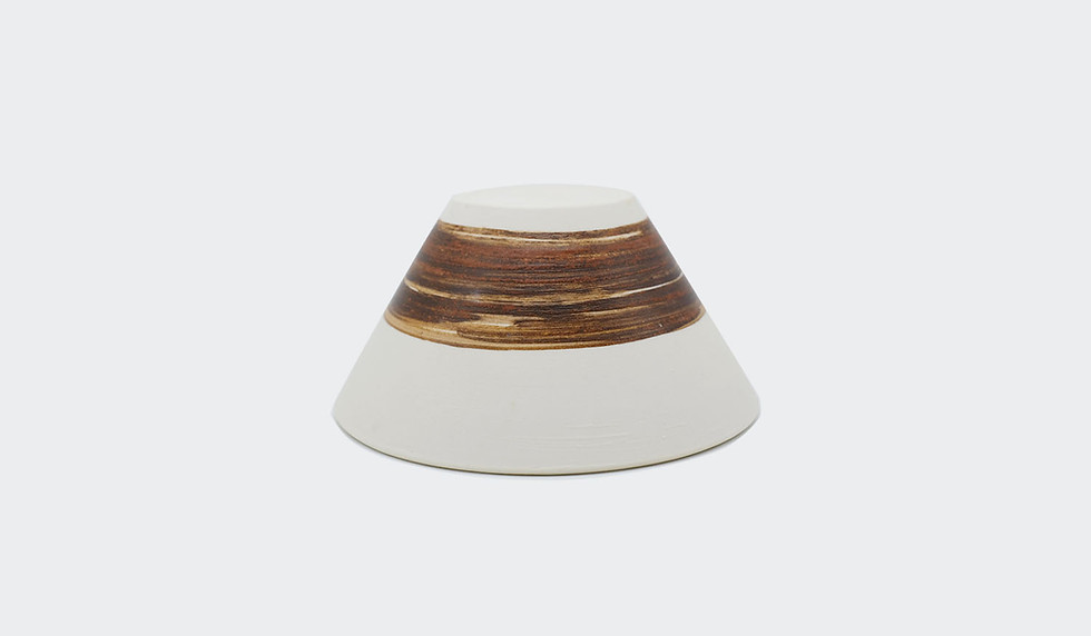 Thumbnail: 筆觸白磁碗 Artistic Porcelain Bowl
