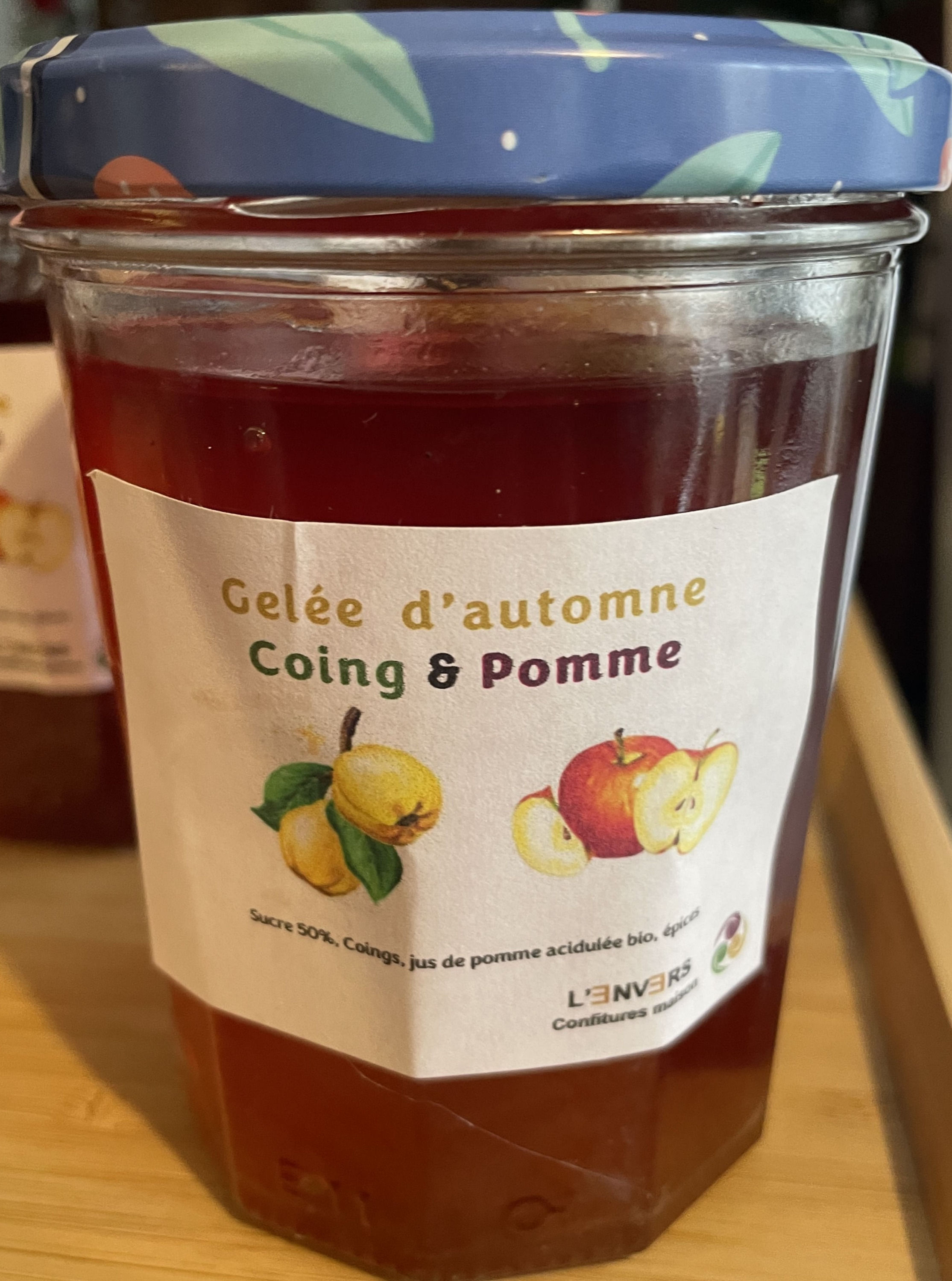 Gelée d'automne Coing et pommes