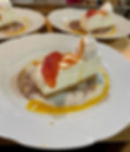 Cheese cake (cru )aux fruits de saison