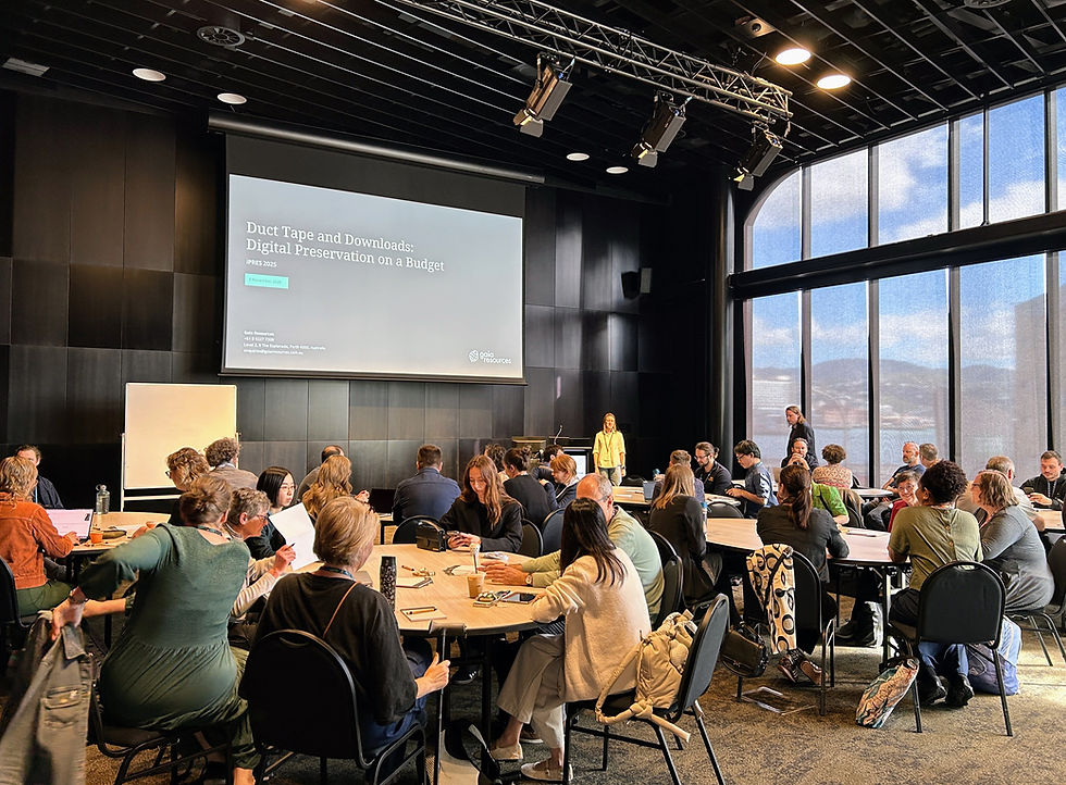 iPRES 2025 workshop attendees