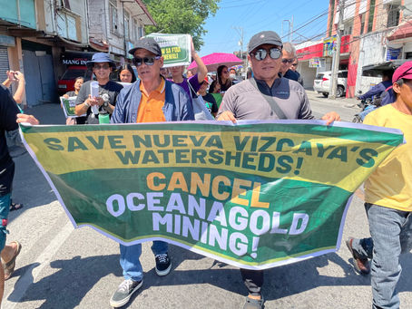 Illegal renewal of OceanaGold mining contract brought to court 