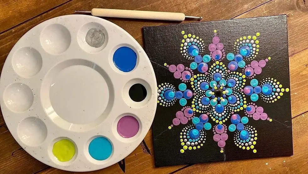 Dot Mandala Painting