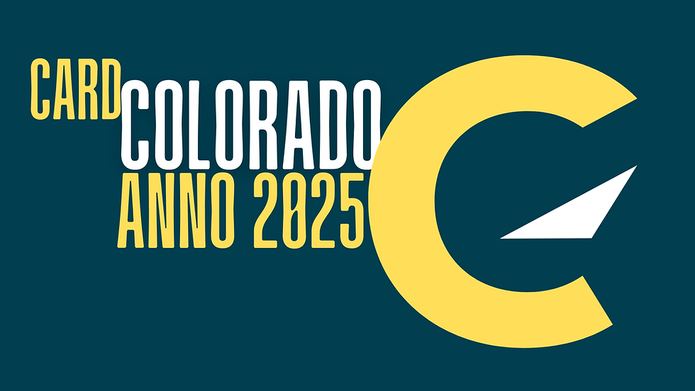 Tesseramento Colorado 2025