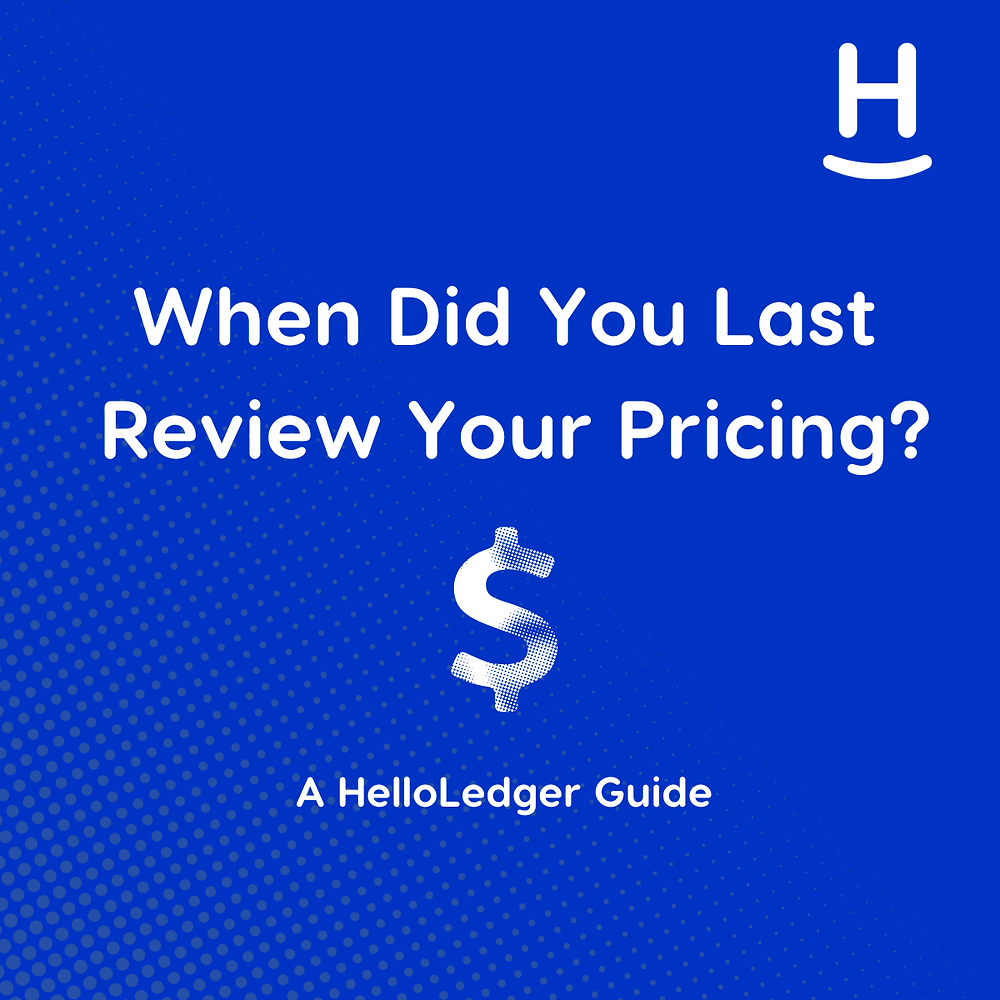 Guide To Reviewing Your Pricing Strategy Helloledger Guide To Reviewing Your Pricing Strategy Helloledger