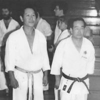 Sensei Nakayama and Sensei Yaguchi