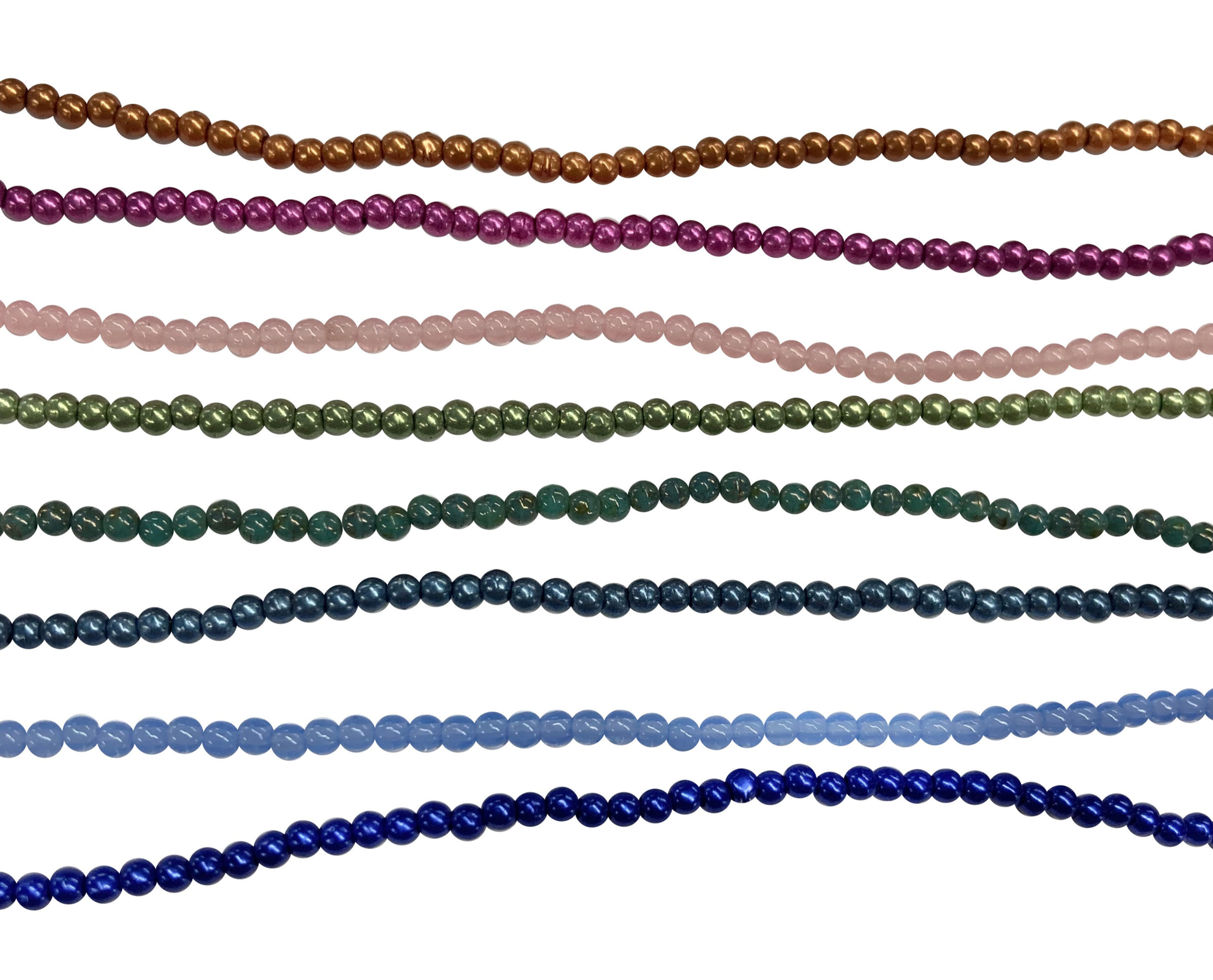 2mm Druks (Rounds) Assorted Colors