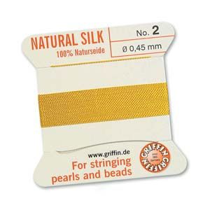 Thumbnail: Griffin Silk Beadcord Size 2