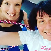 Just one of my awesome hoop class studen