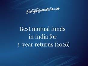 Best mutual funds in India for 3-year returns (2026)