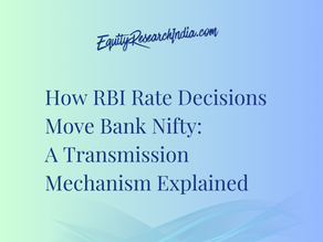 How RBI Rate Decisions Move Bank Nifty: A Transmission Mechanism Explained