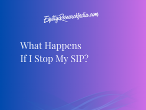 What Happens If I Stop My SIP?