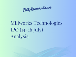 Millworks Technologies IPO (14-16 July) Analysis