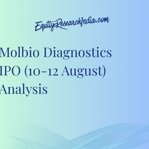 Molbio Diagnostics IPO (10-12 August) Analysis